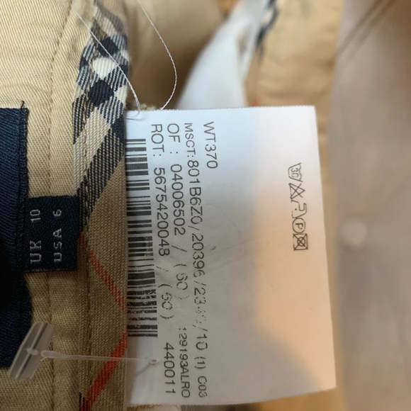 Burberry Golf Womens Khaki chino pants - Picture 3 of 5